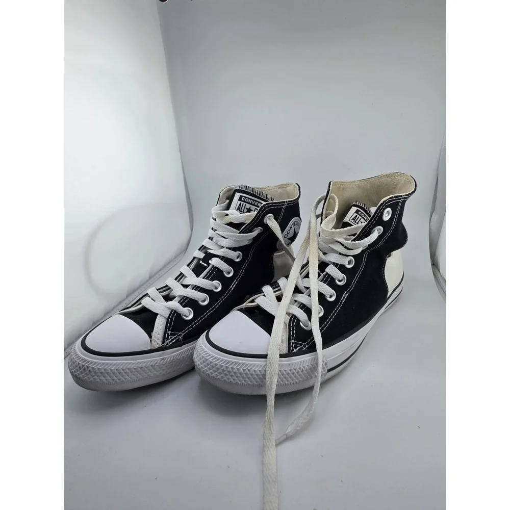Converse Chuck‎ Taylor All Star High Top Sneakers Black White Unisex Sz 7/9